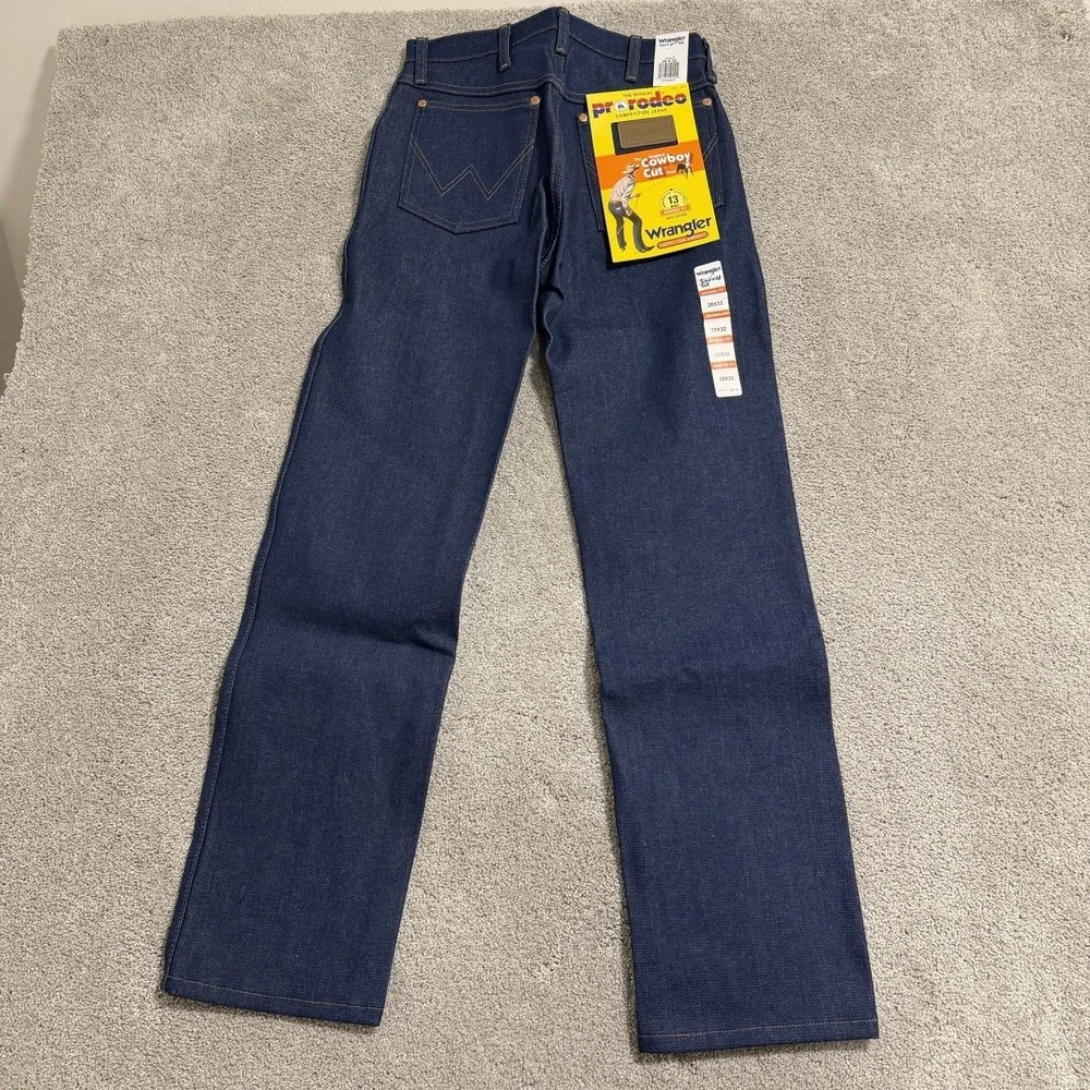 Wrangler Cowboy Cut Jeans Mens Sz 28x32 Original Fit Pro Rodeo Competition 13MWZ